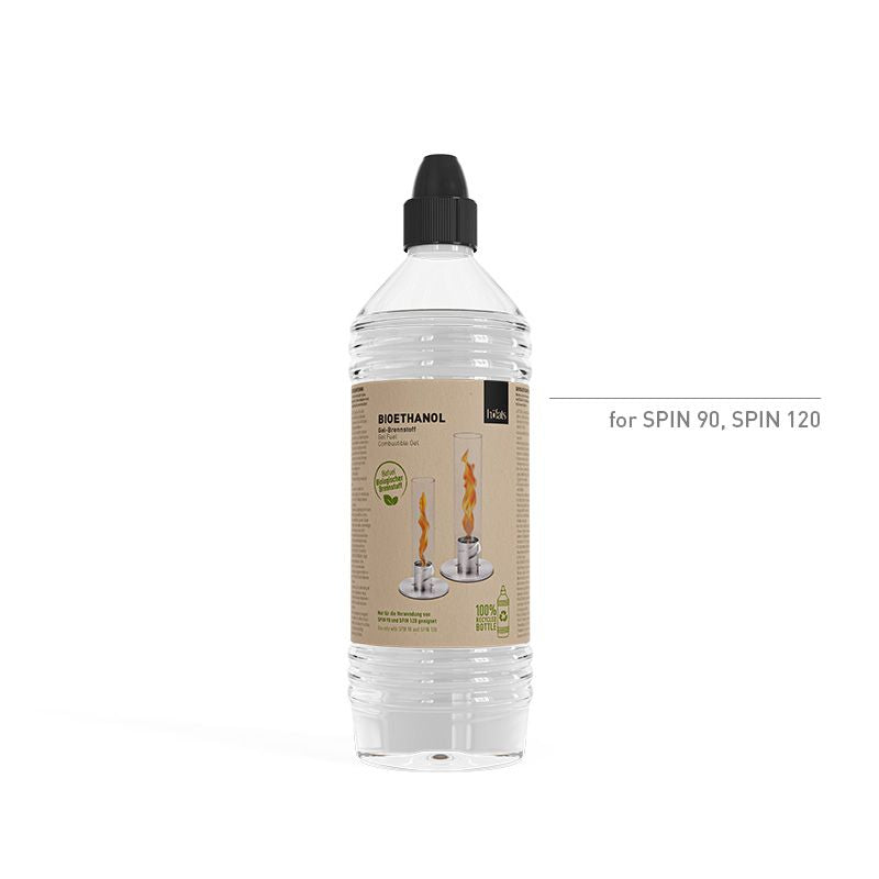 Höfats Bio-Ethanol Gelbrandstof fles achterkant
