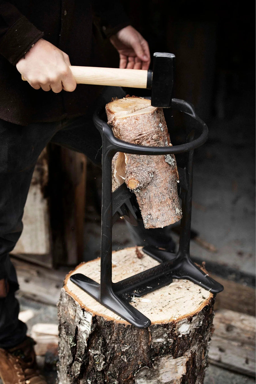 Kindling Cracker Houtklover King gietijzer