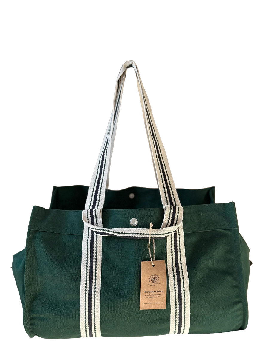 Stikkan Bergslagsväskan Haardhout Tas Canvas Groen 7