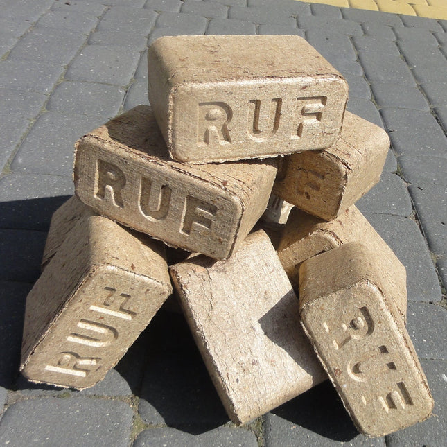 RUF Houtbriketten hardhout mix eiken/beuken pak 10 kg
