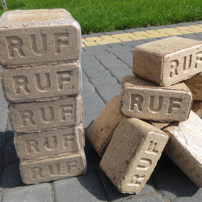 RUF Houtbriketten hardhout mix eiken/beuken pak 10 kg