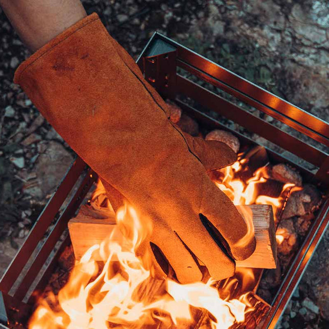 Höfats Vuurvaste Handschoenen Leer 3