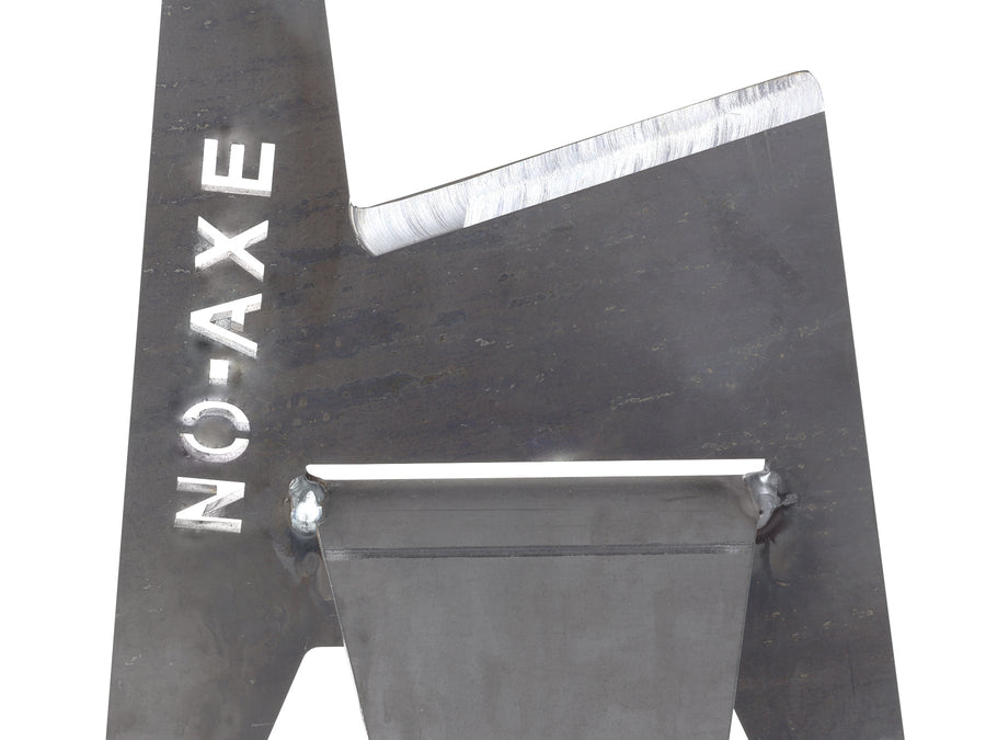 NO-AXE Houtklover blank staal
